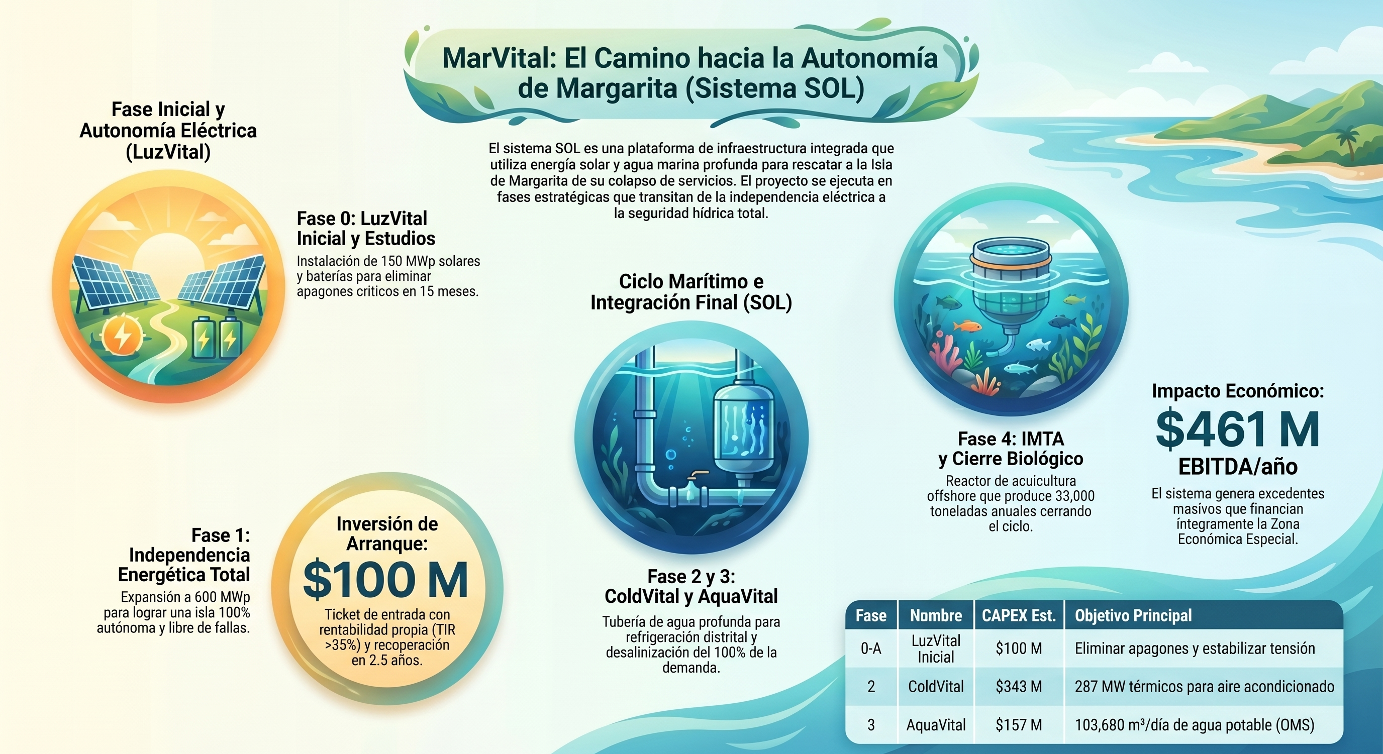 MarVital — Fases e Impacto
