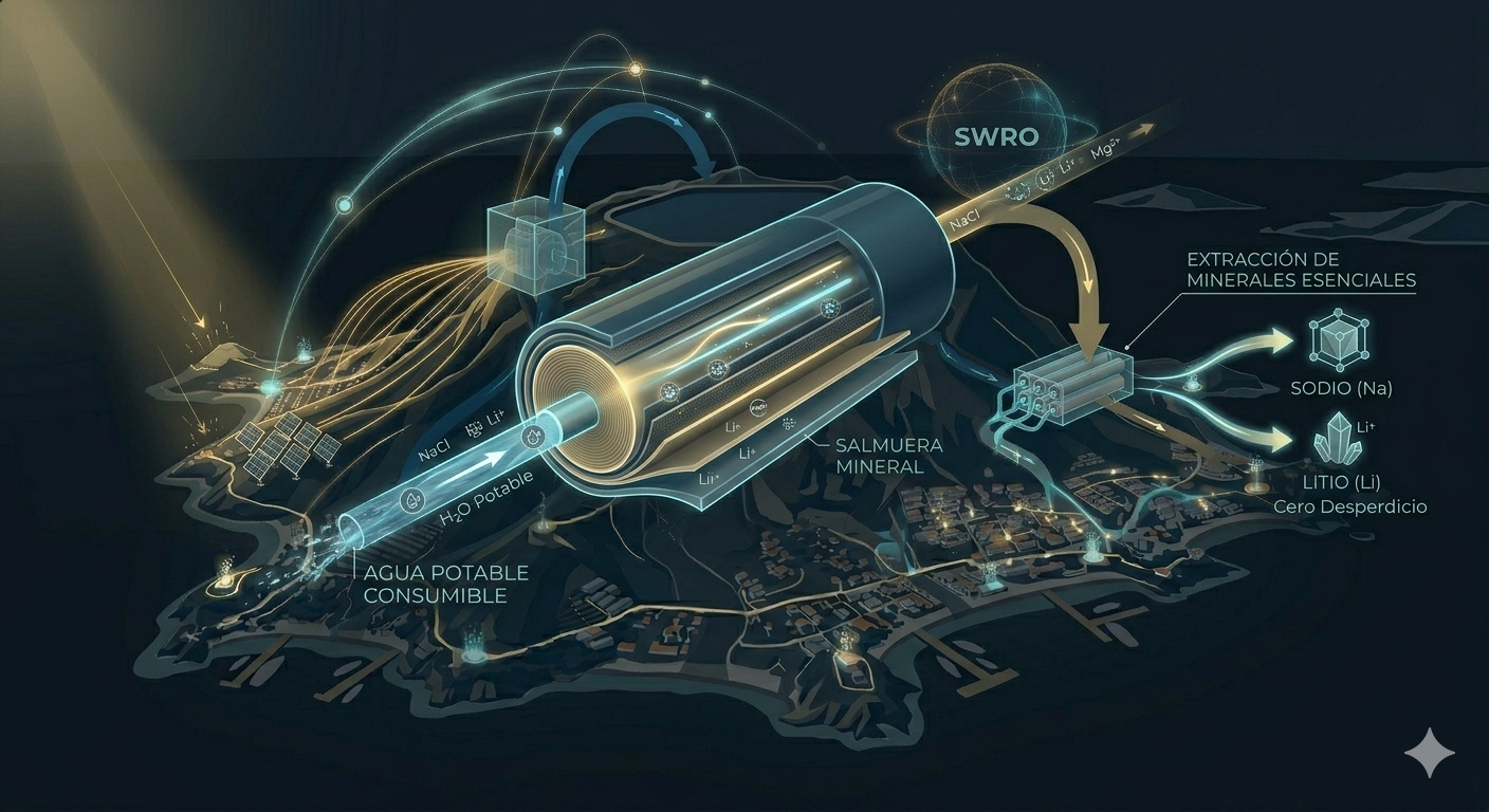 SWRO y Extracción Mineral